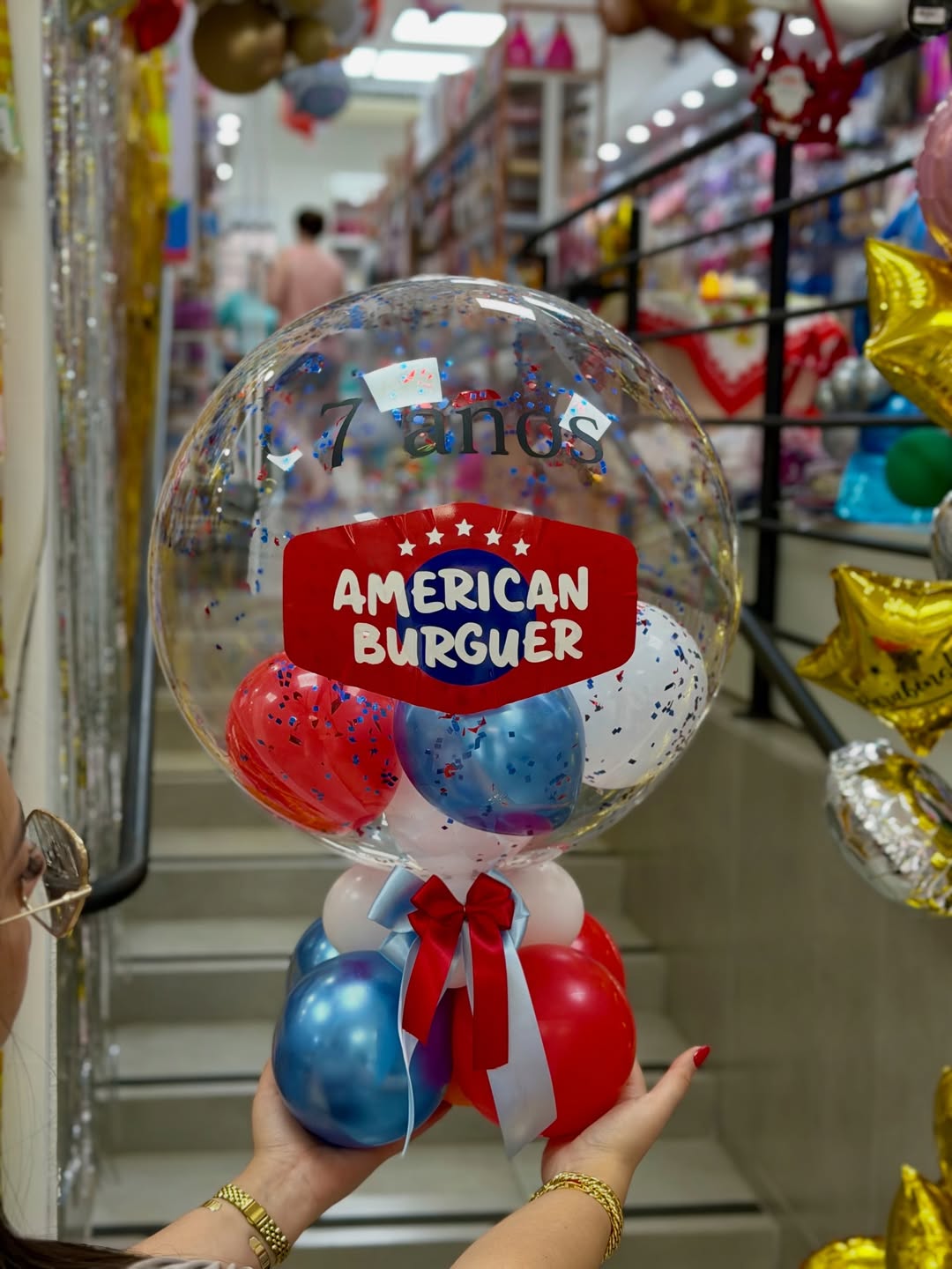 Balão Personalizado American Burguer
