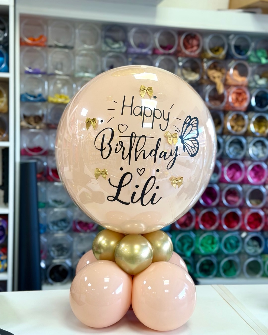 Balão Personalizado Happy Birthday Lili